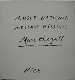 Musée national. Message biblique. Marc Chagall. Nice. Donation Marc et Valentine Chagall.