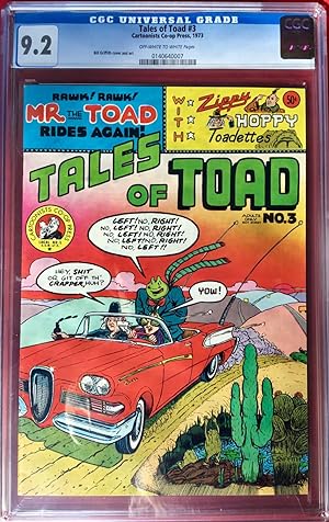 TALES of TOAD No. 3 : CGC Graded 9.2 (NM-)