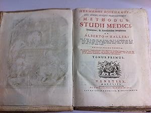 Methodus Studii Medici, Emaculata, & Accessionibus Iocupletata Ab Alberto Ab Haller (2 volumes).