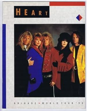 HEART Brigade World Tour Book; 1990 (Concert Tour Program Book)