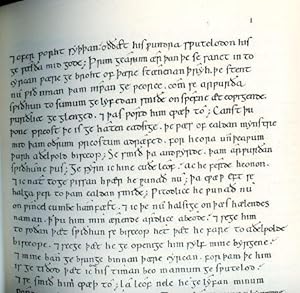 Gloucester Fragments. I. Facsimile of Some Leaves in Saxon Handwriting on Saint Swidhun. II. Leav...