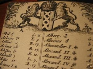 1706 HANDWRITTEN MANUSCRIPT BOOK - CALLIGRAPHY TREASURE: TABLETTES CHRONOLOGIQUES CONTENANT LA SU...