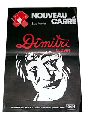 Affiche Nouveau Carré Silvia Montfort - DIMITRI Clown