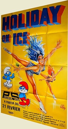Affiche HOLIDAY ON ICE - Palais des Sports.
