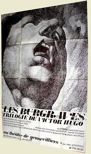 Affiche Théâtre de Gennevilliers - Les BURGRAVES Trilogie de Victor HUGO