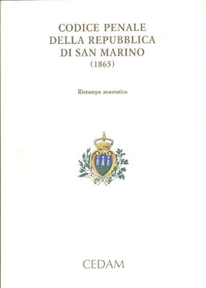 Codice penale della Repubblica di San Marino (1865)