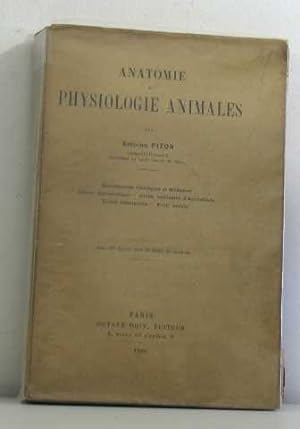 Anatomie et physiologie animales