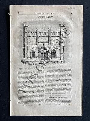 MAGASIN PITTORESQUE-JANVIER 1837