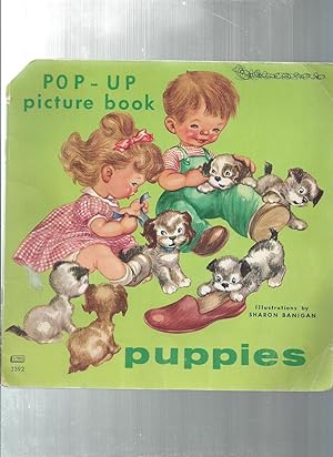 PUPPIES pop - up picture book