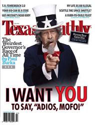 Texas Monthly Magazine, July 2006 (Kinky Friedman Cover)