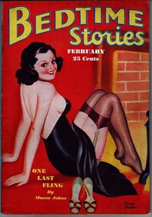 Bedtime Stories - February, 1938 Issue. Peter Driben Cover. Vintage Pin-up