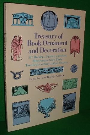 TREASURY of BOOK ORNAMENT and DECORATION 537 Borders, Frames & Spot Illustrations from Early 20th...