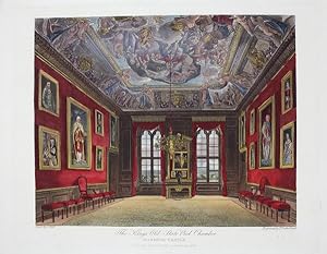 Original Single Hand Coloured Aquatint from the History of the Royal Residences By W. H. Pyne Ill...