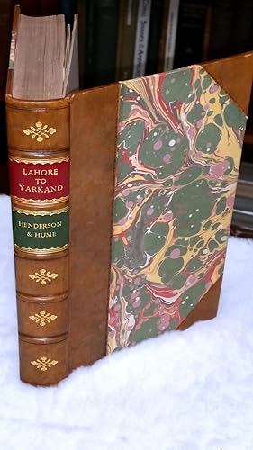 Lahore to Yarkand. Incidents of the Route and Natural History of the Countries Traversed By the E...