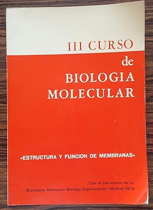 III Curso de Biologia Molecular