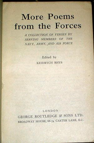 More Poems From The Forces