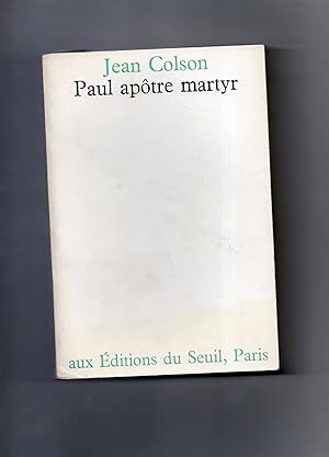 PAUL APÔTRE MARTYR