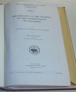 Ore Deposits in the Vicinity of the London Fault of Colorado: United States Department of the Int...