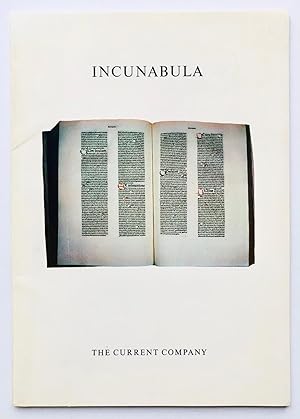 An Unusual Selection of Fine Incunabula and Other Books Prior to 1501. The Current Company, Catal...