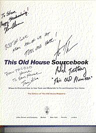 THIS OLD HOUSE SOURCE BOOK