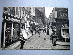 Carte Postale Ancienne - 651 - PARIS - La Rue Mouffetard.