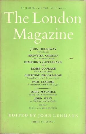 The London Magazine: December 1958 Volume 5 No. 12