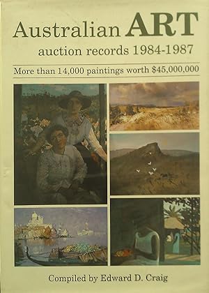 Australian ART Auction Records 1984-1987. Volume 5.