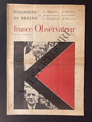 FRANCE OBSERVATEUR-N°516-24 MARS 1960