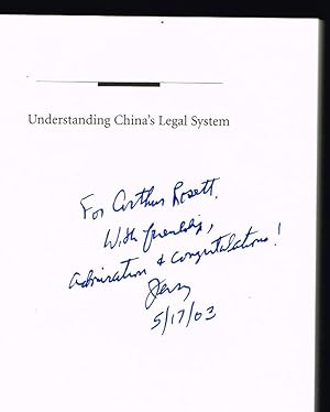 Understanding China's Legal System: Essays in Honor of Jerome A. Cohen