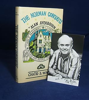 THE NORMAN CONQUESTS (Signed Photo of Ayckbourn Laid in with Cut Signature of Tom Conti also incl...