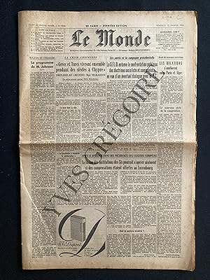 LE MONDE-N°5905-VENDREDI 10 JANVIER 1964