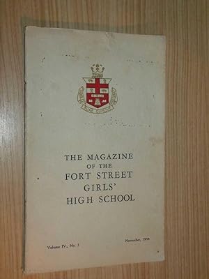 The Magazine Of The Fort Street Girls' High School November, 1934