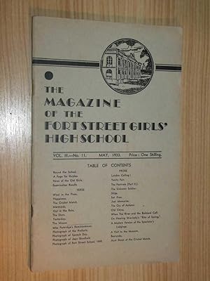 The Magazine Of The Fort Street Girls' High School May, 1933