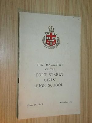 The Magazine Of The Fort Street Girls' High School November, 1936