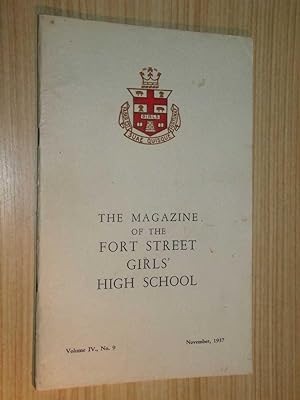 The Magazine Of The Fort Street Girls' High School November, 1937