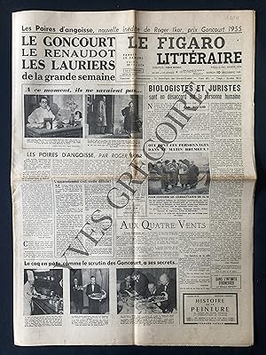 LE FIGARO LITTERAIRE-N°503-10 DECEMBRE 1955