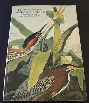John James Audubon. The Birds of America. The Property of the Buffalo Society of Natural Sciences.