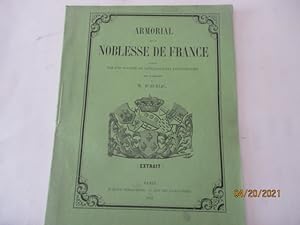 Généalogie - Armorial de la Noblesse de France - De Chappuis - Forez