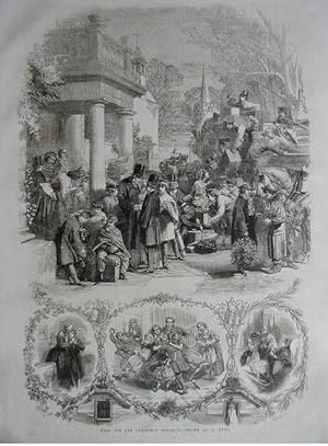 Home for Christmas Holidays. Drawn by A. Hunt.
