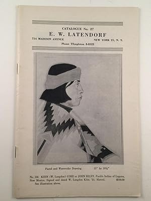 E. W. Latendorf Catalogue # 27