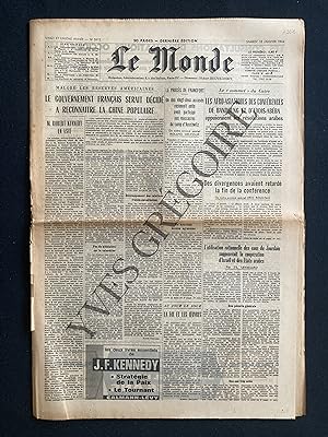 LE MONDE-N°5912-SAMEDI 18 JANVIER 1964