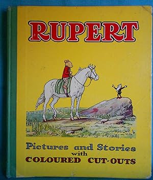 Rupert Picture and Story Book with Coloured Cut-outs (contains Rupert, the Manikin and the Black ...