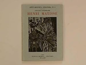 Henri Matisse. Arte moderna straniera N. 3