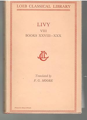 Livy VIII Books XXVIII-XXX