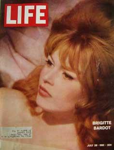 Life Magazine July 28, 1961 -- Cover: Brigitte Bardot