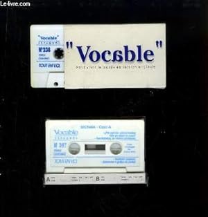 Lot de 2 cassettes auditives Vocable Espagnol, leçons n°238 et 397.