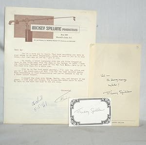 Autograph Note Signed and One Typed Letter Signed
