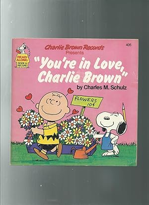 YOU'RE IN LOVE CHARLIE BROWN book & record