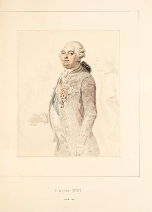 Forty original watercolors for Lamartine's L'Histoire des Girondins
