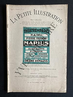 LA PETITE ILLUSTRATION THEATRE-N°277 16 MAI 1931-MARIUS THEATRE DE PARIS